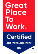 Great Place to Work Certified UK, July 2026 to July 2027